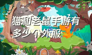 猫和老鼠手游有多少个外服