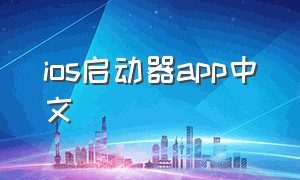 ios启动器app中文
