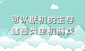 可以联机的生存建造类单机游戏