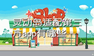 灵动岛适配第三方app有哪些