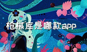 枪械库是哪款app