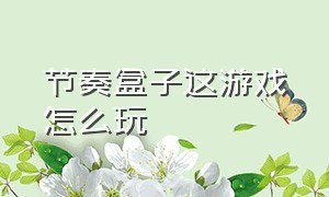 节奏盒子这游戏怎么玩（节奏盒子这一款游戏在哪里能下载）