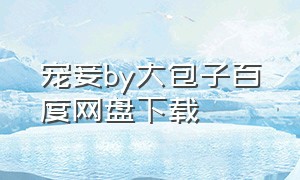 宠妾by大包子百度网盘下载