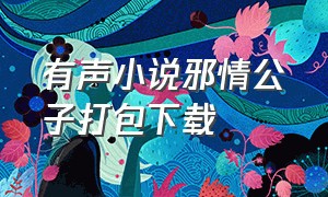 有声小说邪情公子打包下载