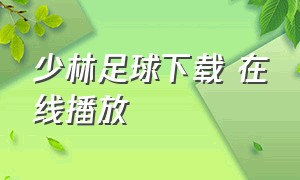 少林足球下载 在线播放