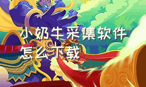 小奶牛采集软件怎么下载