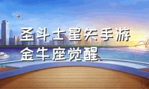 圣斗士星矢手游金牛座觉醒