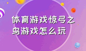 体育游戏惊弓之鸟游戏怎么玩