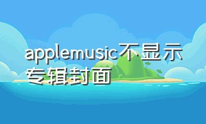 applemusic不显示专辑封面（applemusic资料库不显示专辑封面）