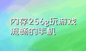 内存256g玩游戏流畅的手机