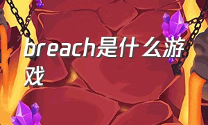 breach是什么游戏