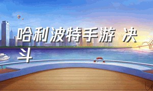 哈利波特手游 决斗