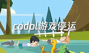 codol游戏停运