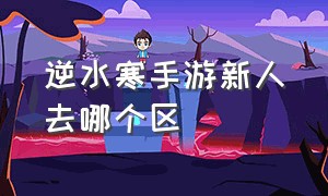 逆水寒手游新人去哪个区