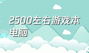 2500左右游戏本电脑（5000左右游戏本电脑参数）