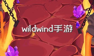 wildwind手游