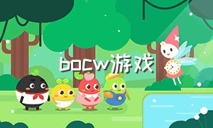 bocw游戏