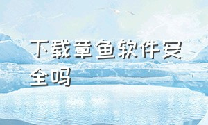 下载章鱼软件安全吗