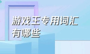 游戏王专用词汇有哪些（游戏王可以简中日文混用吗）