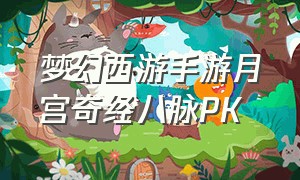 梦幻西游手游月宫奇经八脉PK