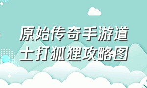 原始传奇手游道士打狐狸攻略图