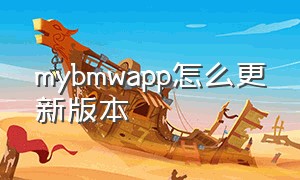 mybmwapp怎么更新版本