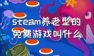 steam养老型的免费游戏叫什么（steam养老型的免费游戏叫什么来着）