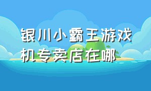 银川小霸王游戏机专卖店在哪