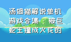 汤姆猫解说单机游戏合集 : 被巨蛇王撞成火花的（汤姆猫游戏解说中文版）