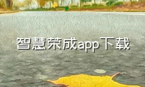 智慧荣成app下载