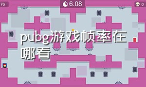 pubg游戏帧率在哪看（pubg游戏辅助器免费开挂）