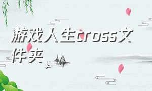 游戏人生cross文件夹