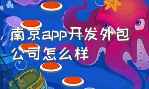 南京app开发外包公司怎么样（北京app开发外包服务收费标准）