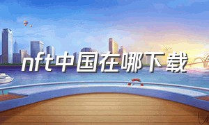 nft中国在哪下载