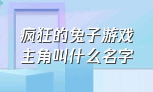 疯狂的兔子游戏主角叫什么名字