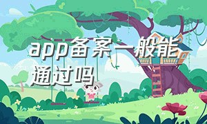 app备案一般能通过吗