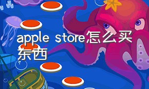 apple store怎么买东西（apple store怎么注册新账号）