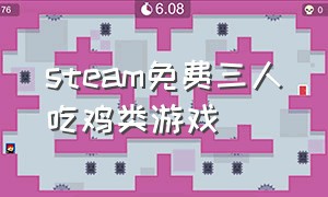 steam免费三人吃鸡类游戏（免费的steam 吃鸡类游戏最新）