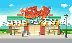 apple pay不好使