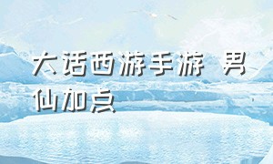 大话西游手游 男仙加点