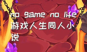 no game no life游戏人生同人小说（no game no life小说中文版）