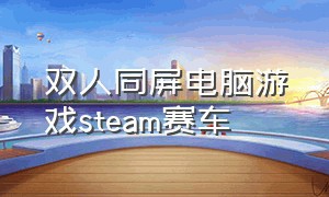 双人同屏电脑游戏steam赛车（steam一台电脑双人同屏赛车游戏）