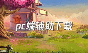 pc端辅助下载（pc辅助下载地址）