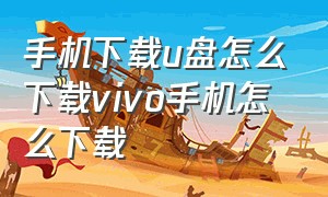 手机下载u盘怎么下载vivo手机怎么下载