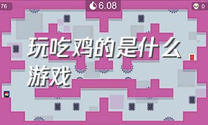 玩吃鸡的是什么游戏