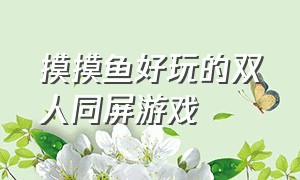 摸摸鱼好玩的双人同屏游戏（摸摸鱼好玩的游戏双人分屏）