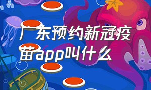 广东预约新冠疫苗app叫什么（广东怎么查询新冠疫苗接种信息）