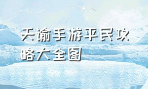 天谕手游平民攻略大全图