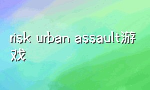 risk urban assault游戏