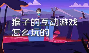 猴子的互动游戏怎么玩的（猴子游戏规则介绍）